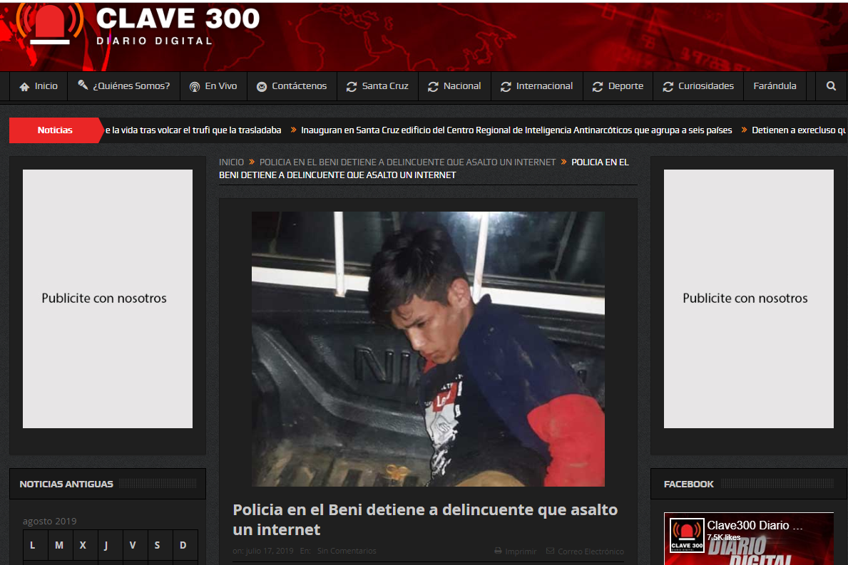 Publicación de Clave 300