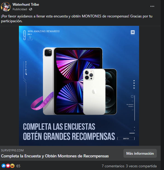 Captura de la pantalla