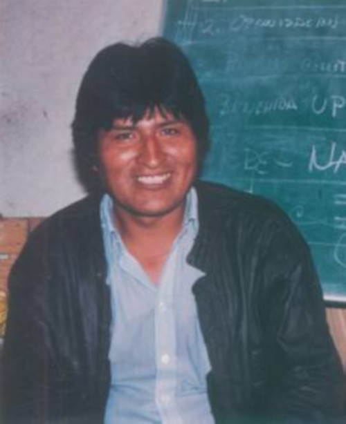 Evo Morales. 