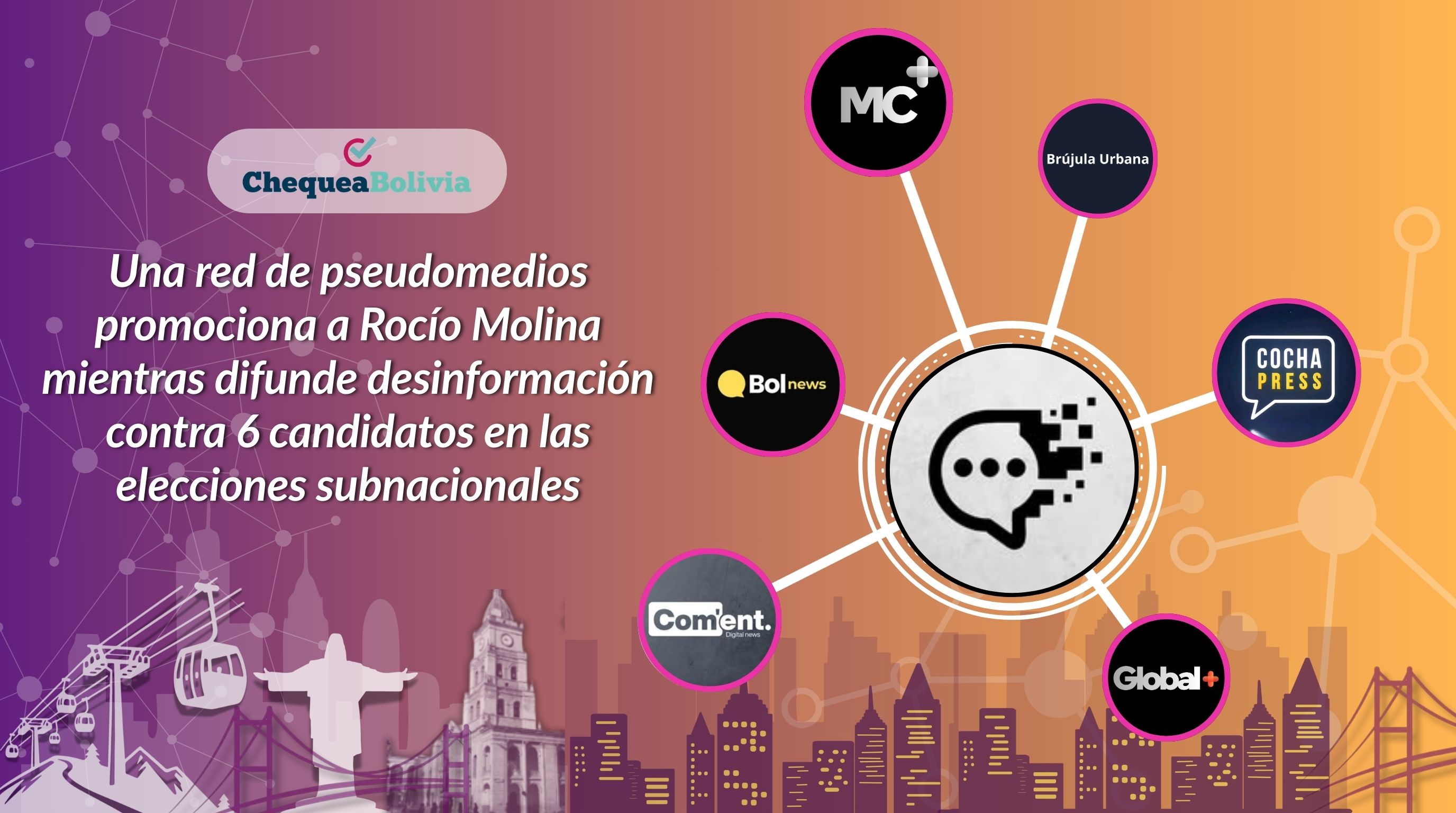 Red de Pseudomedios desinforman