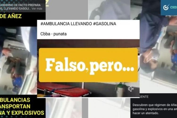 Captura de los diferentes videos y publicaciones que circulan en Facebook. 