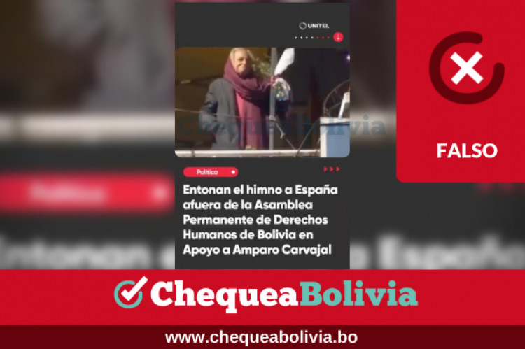 Captura de la publicación falsa que circula en Facebook y TikTok.