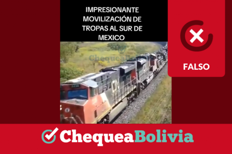 Portada del video que difunde información falsa.