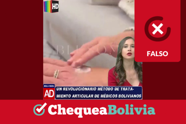 Captura de la deepfake que circula en Facebook.