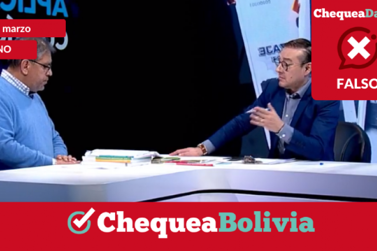 El coordinador institucional de Investigaciones Pedagógicas del Ministerio de Educación, Fernando Carreón, durante la entrevista en Red Uno. 