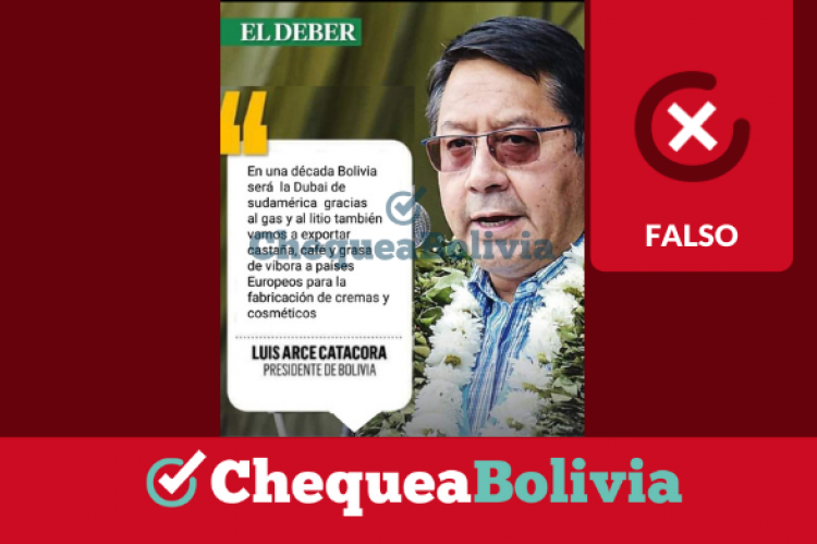 Una captura de la información falsa que circula en redes sociales.