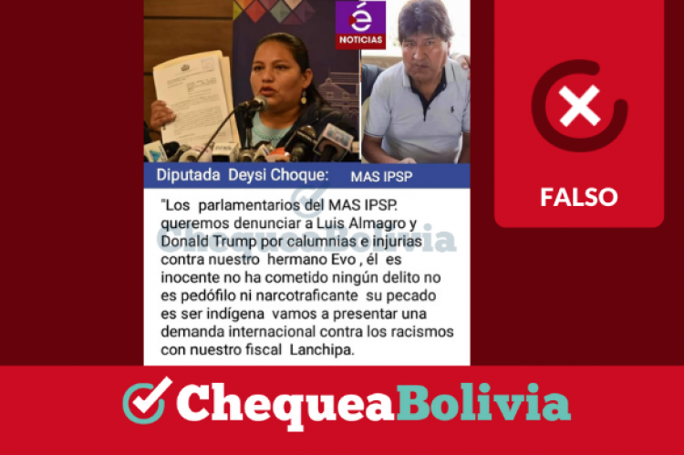 Una captura de la información falsa que circula en redes sociales.