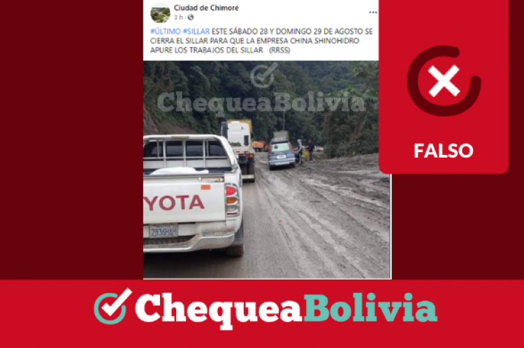 Una captura de la información falsa que circula en redes sociales.