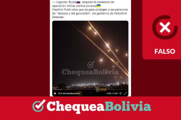 Una captura de la información falsa que circula en redes sociales.