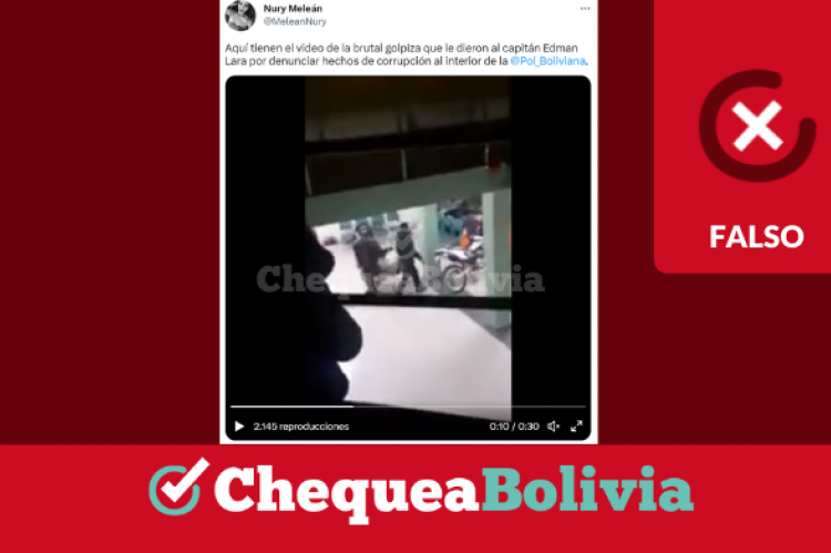 Una captura de la información falsa que circula en redes sociales. 