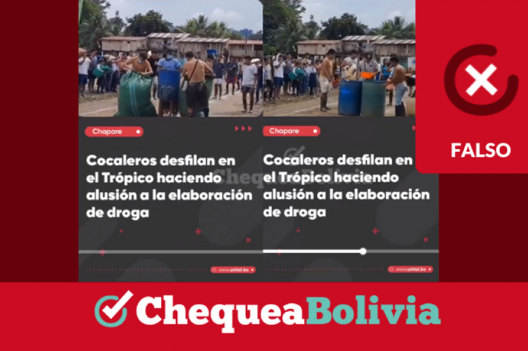 Una captura de la información falsa que circula en redes sociales.