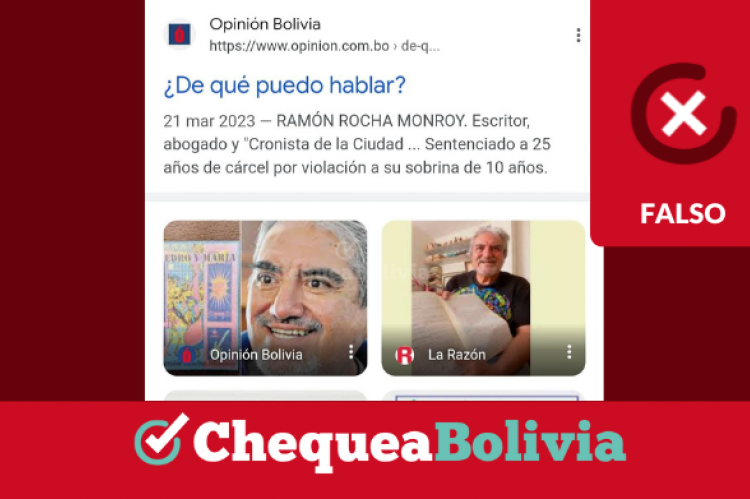 Una captura de la información falsa que circula en redes sociales. 