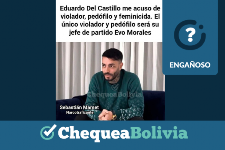 Una captura de la información engañosa que circula en redes sociales. 