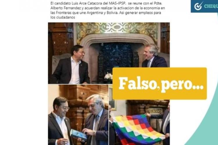 Publicación en Facebook