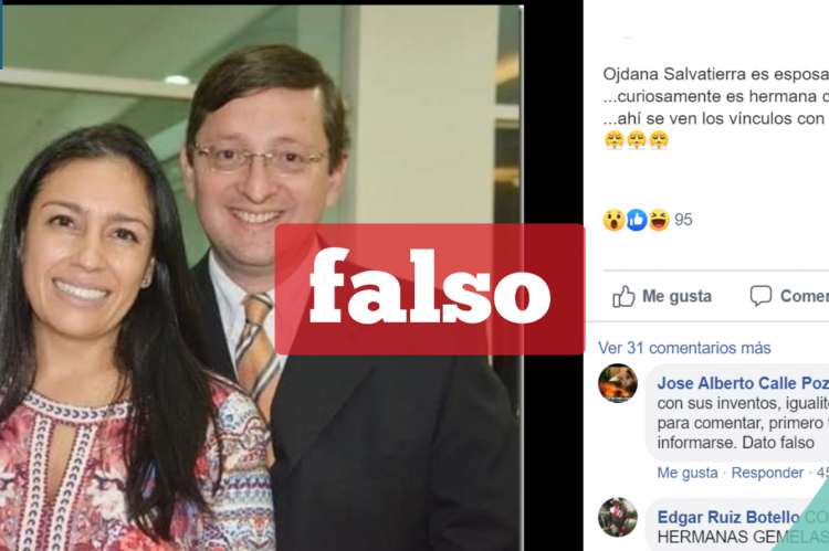 Una captura de la información falsa que circula en redes sociales. 