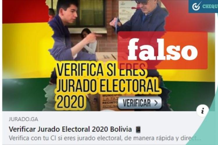 Publicación en Facebook