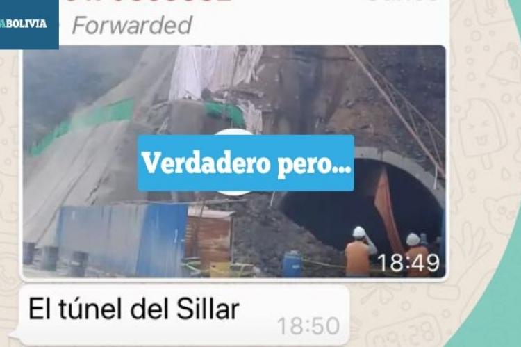 Una captura de la información que circula en WhatsApp. 