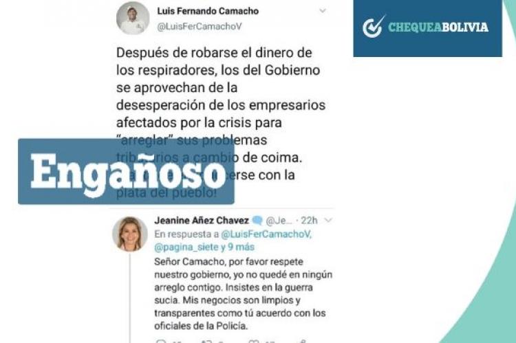 La imagen que circula en redes sociales. 