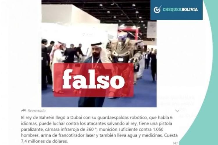 Una composición de la información falsa que circula en WhatsApp. 