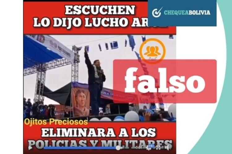 Una captura del video que circula en las redes sociales. 