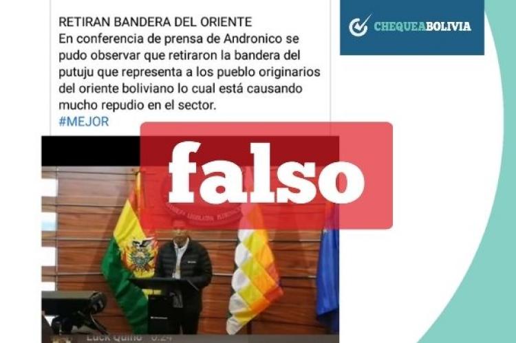 Una captura de la información que circula en las redes sociales. 