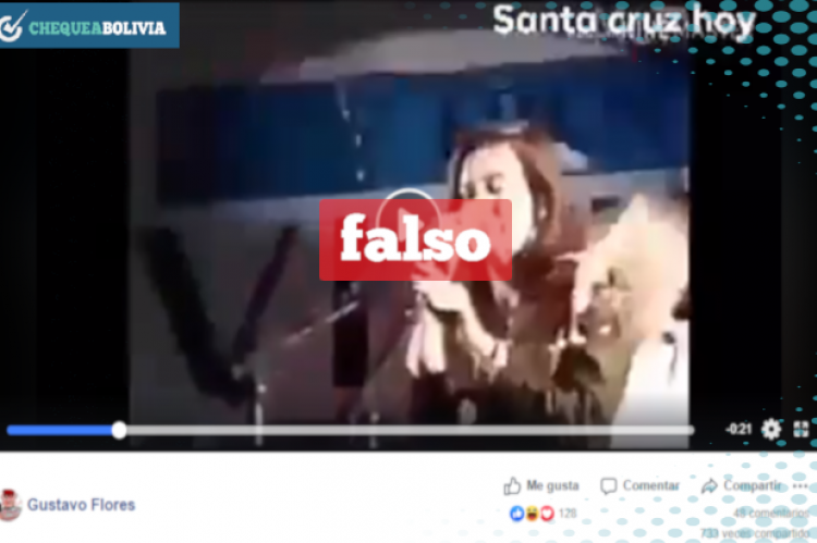 Video que circula en Facebook