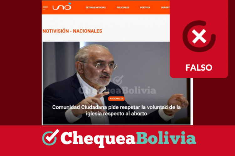 La captura de la nota falsa que circula en redes.