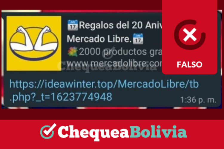 Publicación en Facebook