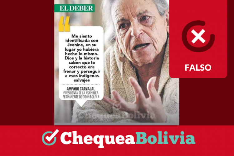 La captura de la publicación que circula en redes sociales. 