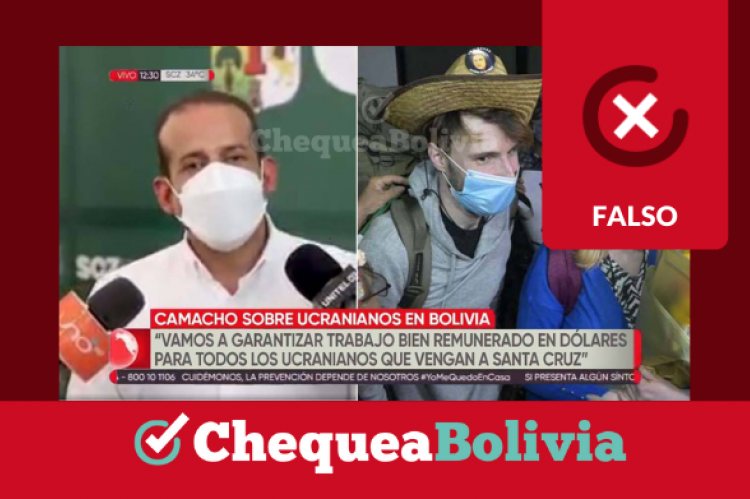 La captura de la publicación que circula en Facebook. 