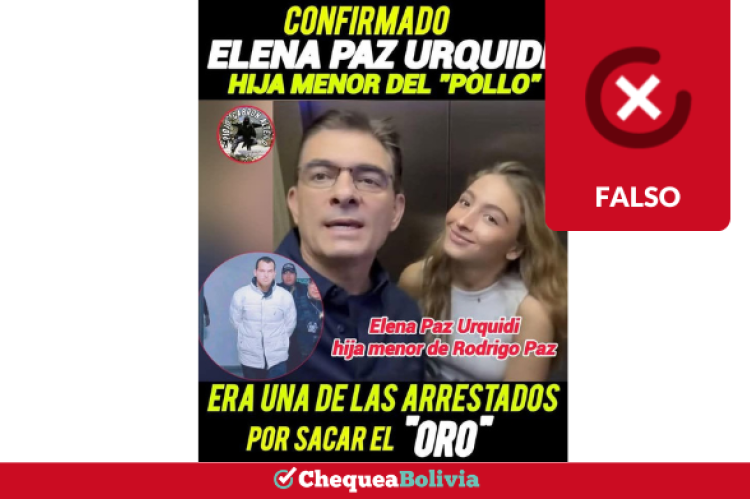 Una captura de la información falsa que circula en las redes sociales. 