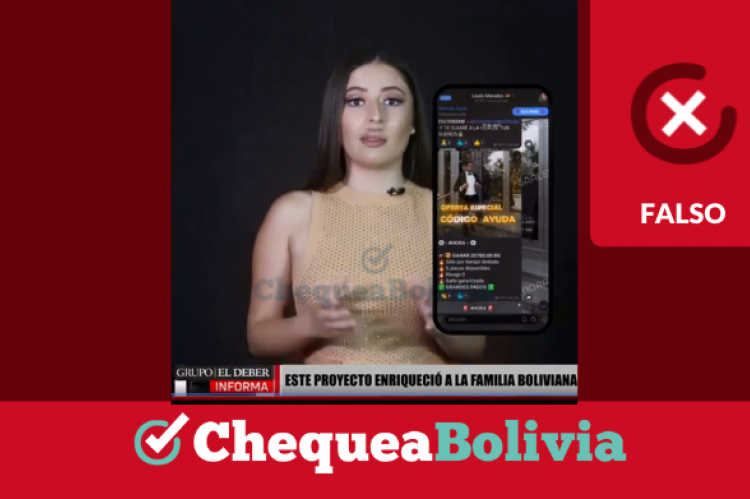 Contenido falso que circula en las redes socia