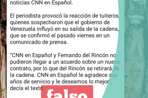 Información que circula en WhatsApp.