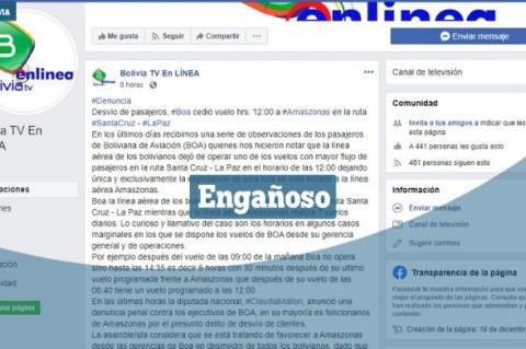 Página en Facebook