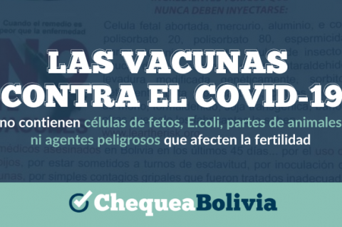 Información tergiversada sobre las vacunas contra el COVID-19