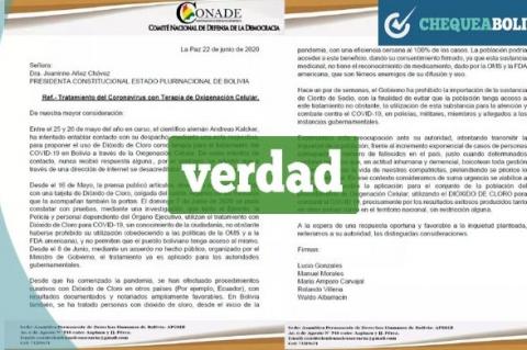 La carta que se hizo viral en redes sociales.