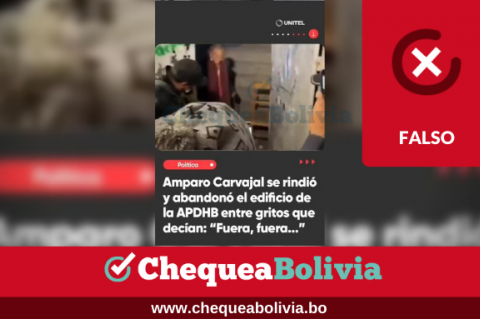 Portada del video alterado que circula en Facebook y TikTok.