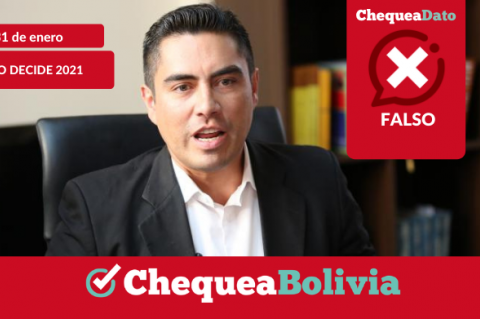 Roberto Perrogón, candidato a la Alcaldía de Cochabamba por UCS. 