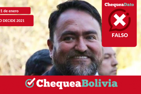 Sergio Rodríguez, candidato a la Alcaldía de Cochabamba por MTS. 