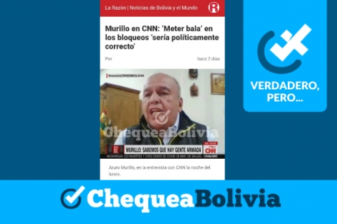 Una captura de la información que circula en redes sociales. 