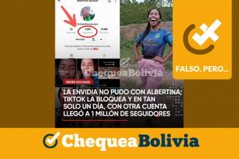 Una captura de la información que circula en redes sociales. 