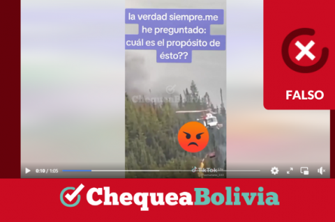 Una captura de la información falsa que circula en redes sociales. 