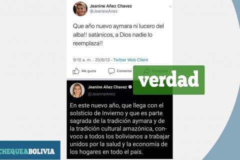 Captura de los tuits que circula en redes sociales.