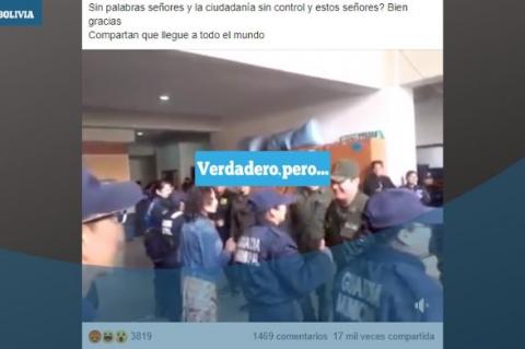 Video que circula en Facebook.