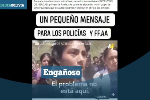 Video que circula en Facebook.