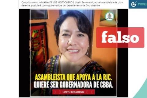 Publicación en Facebook