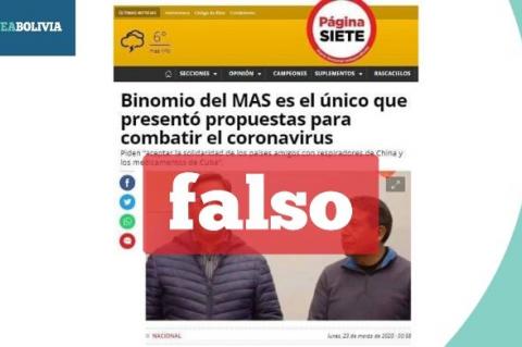 La captura falsa que circula en redes sociales. 