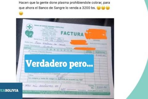 Una captura de la información que circula en las redes sociales. 