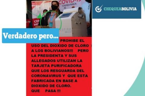 Una captura de la información que circula en las redes sociales. 