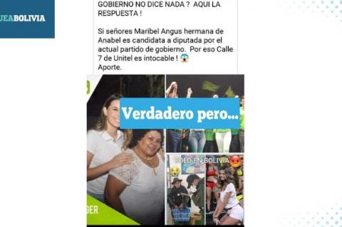 Una captura de la información que circula en redes sociales. 